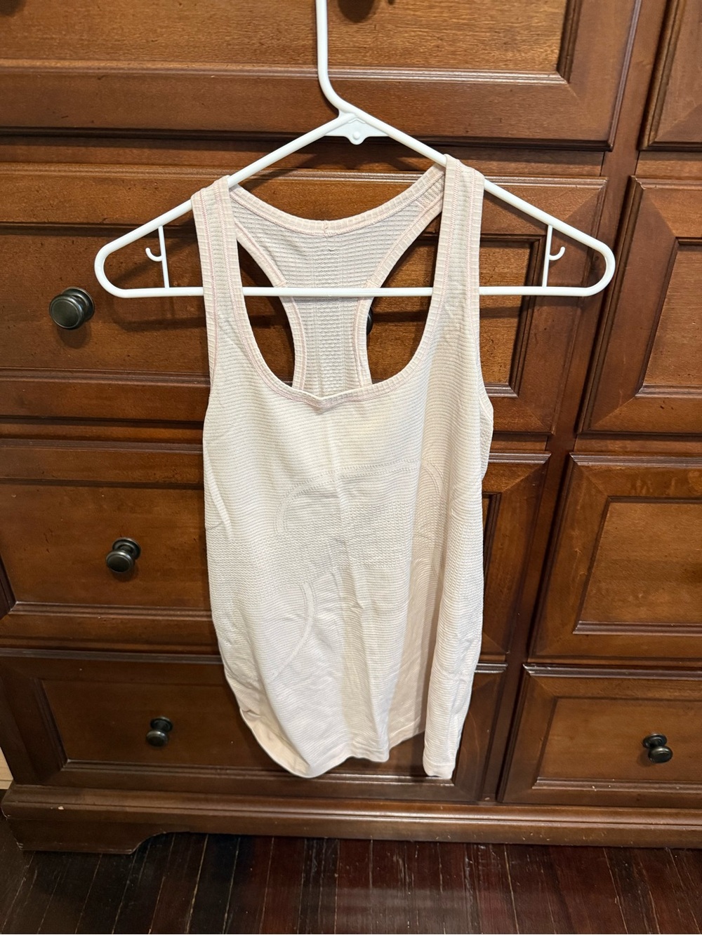 Lululemon Classic Racerback Tank Top - blush Cream